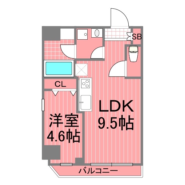 コルディア横濱サウス 間取り図