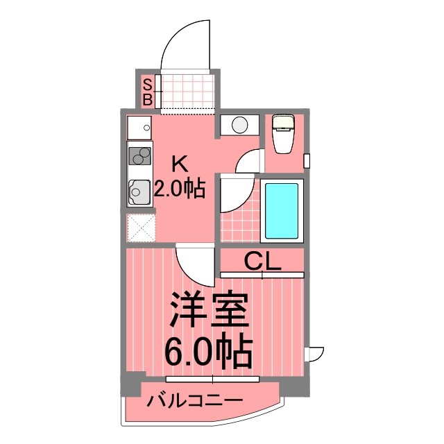 ヴァンヴェール2 間取り図