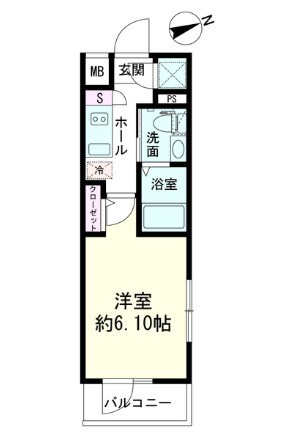 マキシヴ大倉山 間取り図