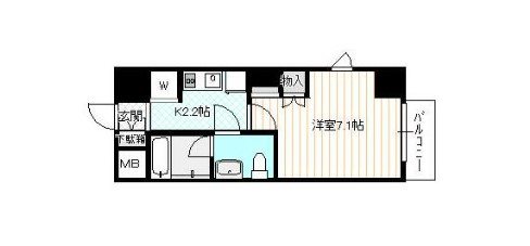 アーバンシュロス綱島  間取り図