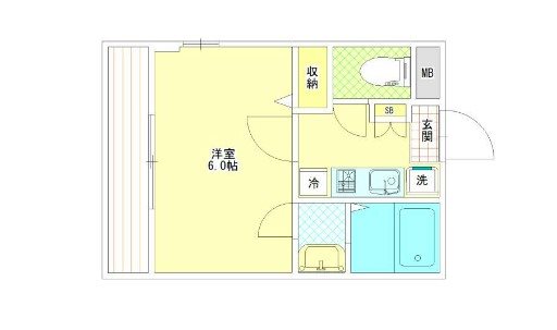 ロータス新綱島  間取り図