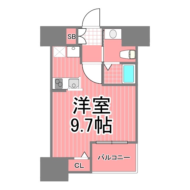 ラヴィーナ横浜 間取り図