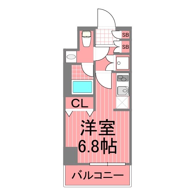 メイクスデザイン横浜蒔田 間取り図