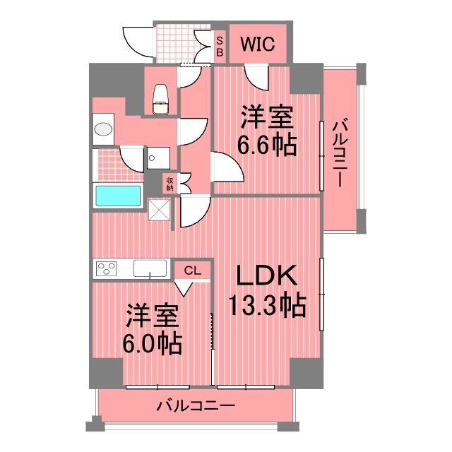 プラウドフラット鶴見Ⅰ   間取り図