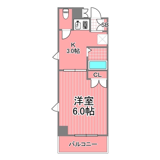 メイゾンチュトワイエみなとみらい 間取り図