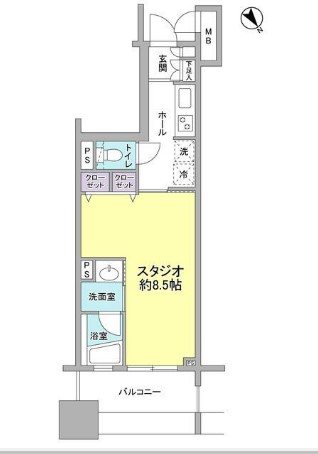 パークフラッツ横濱公園 間取り図