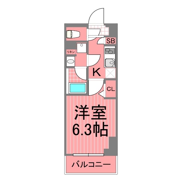 ガーラグランディ横濱関内  間取り図