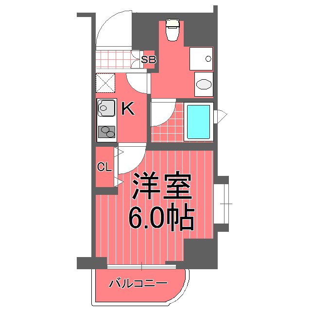 グリフィン横浜ポートサイド弐番館  間取り図