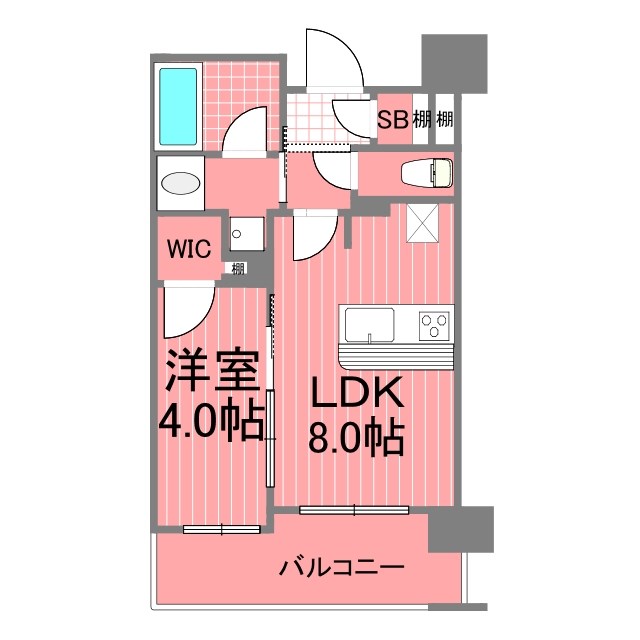 グローベルザスイート横浜プレミア  間取り図