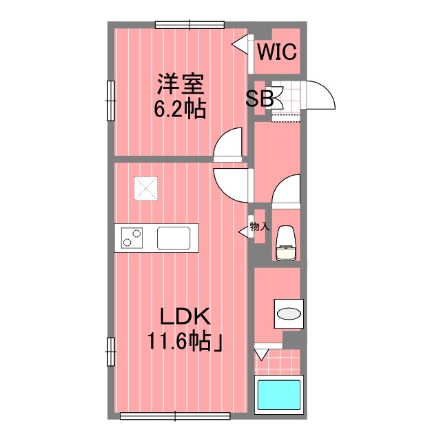 フロイデ野毛山 間取り図