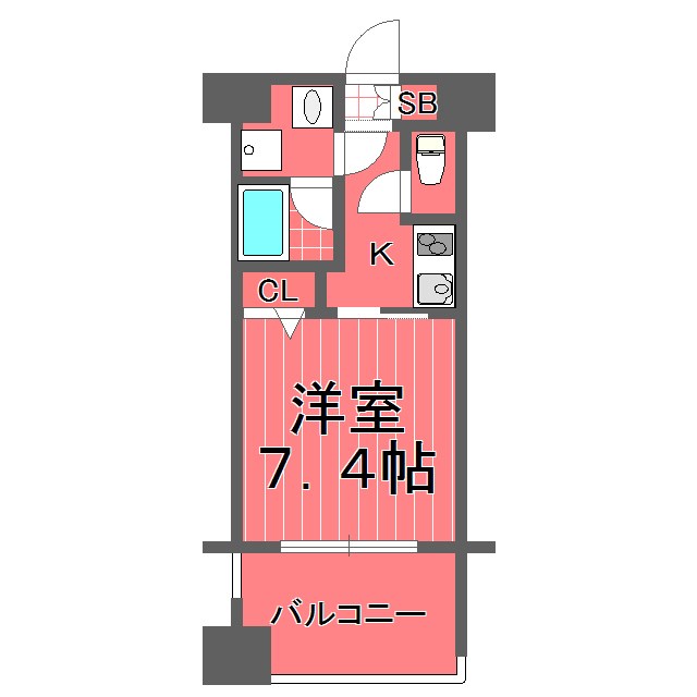 ズーム川崎  間取り図