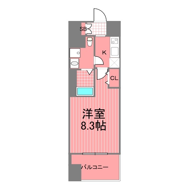 プリズムコート川崎 間取り図