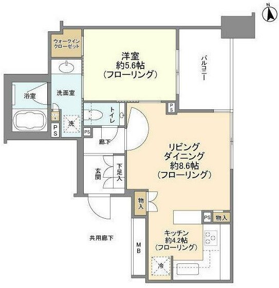 ブランズ綱島 間取り図