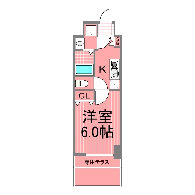 リクレイシア八丁畷 間取り図