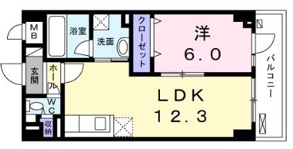 グランステージ綱島 間取り図