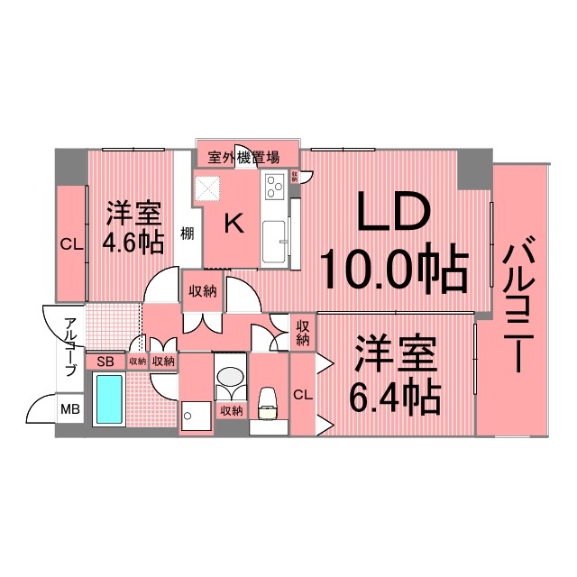 アルス横浜台町 間取り図