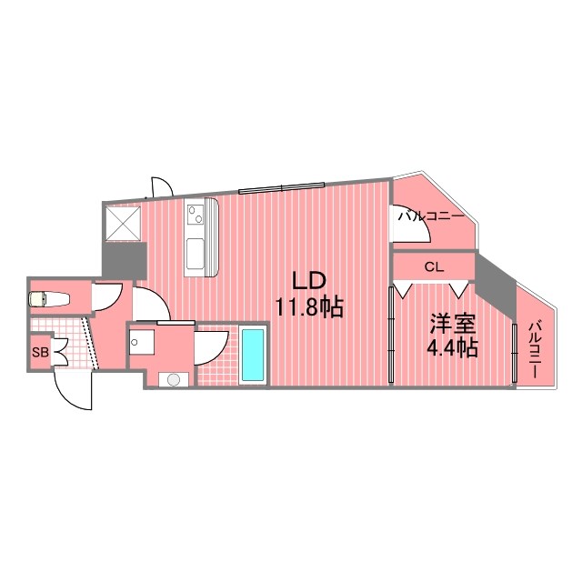 フェニックス新横濱クアトロ 間取り図