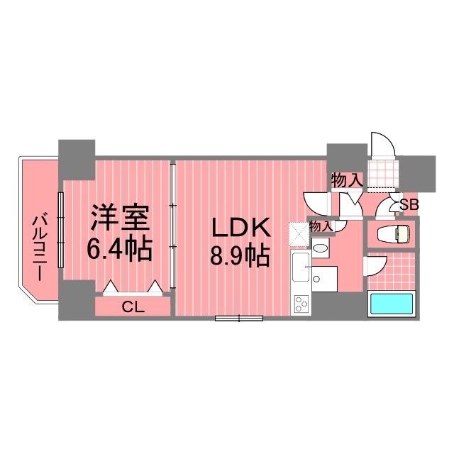 フェニックス新横濱参番館 間取り図