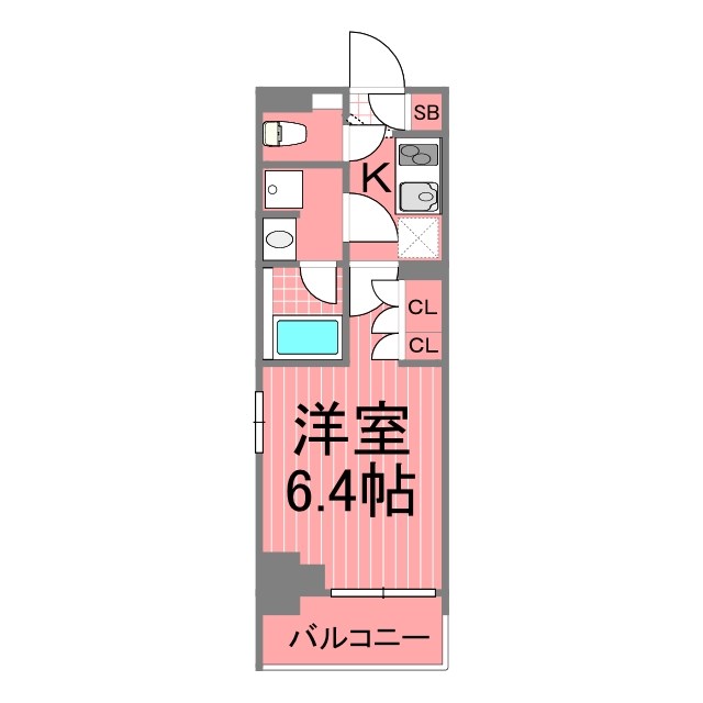 プロフ川崎八丁畷 間取り図