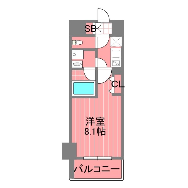 ズーム横浜 間取り図