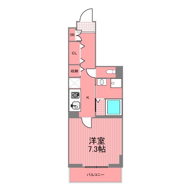 ヴィラージュ新横浜 間取り図