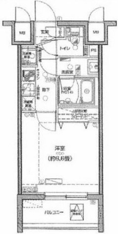 レア横濱ベイサイド 間取り図