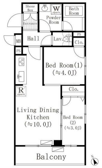 シルクパークレーン 間取り図