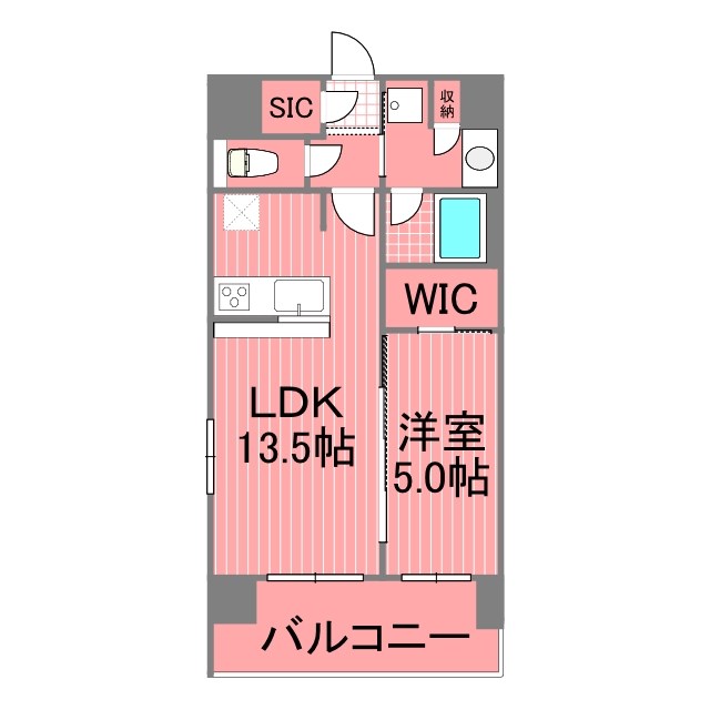 ブルーロック東神奈川  間取り図