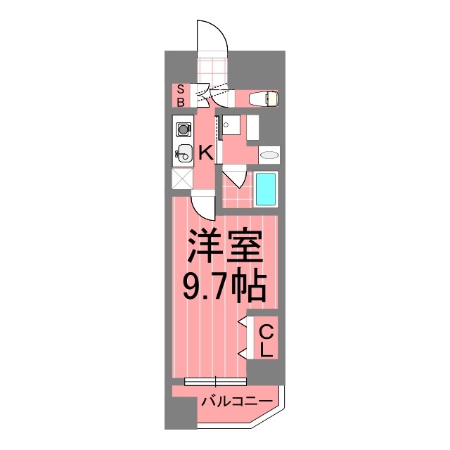 ジーコンフォートウェスト新横浜  間取り図