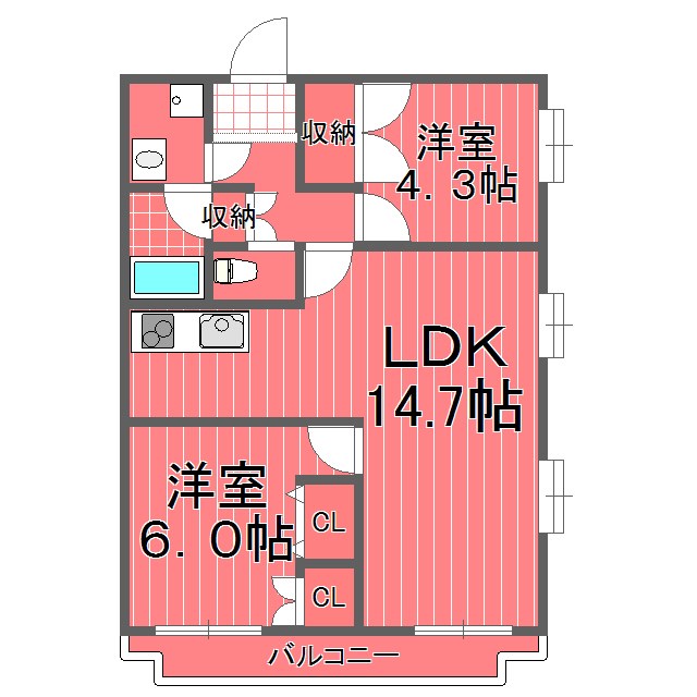 アルバグランデ 間取り図