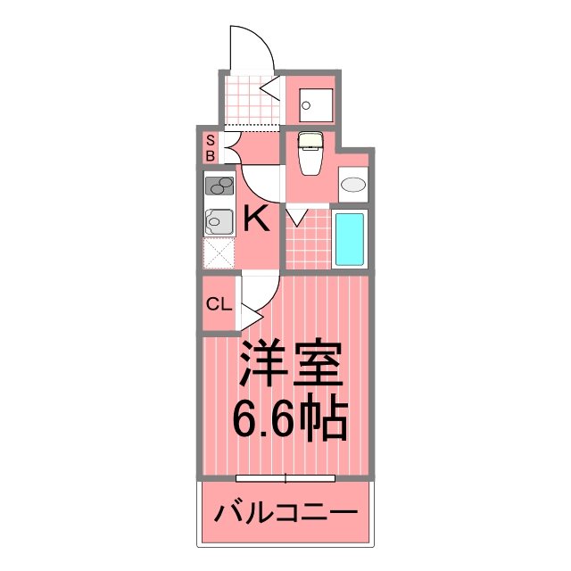 ガーラステーション横濱桜木町 間取り図