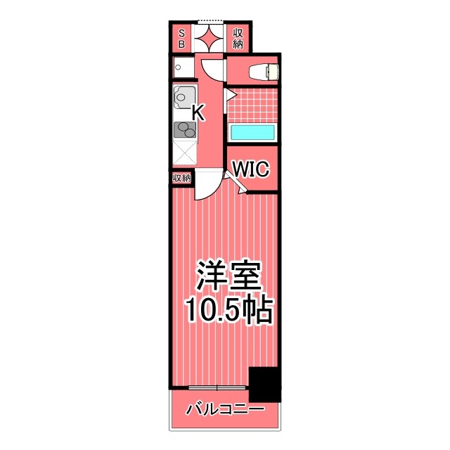 ラメール横浜  間取り図