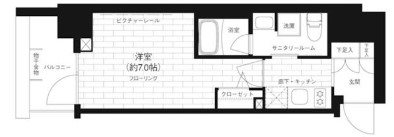 ステージファースト横浜 間取り図