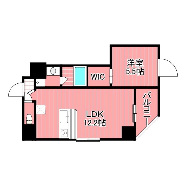 エフパークレジデンス東神奈川アネックス 間取り図