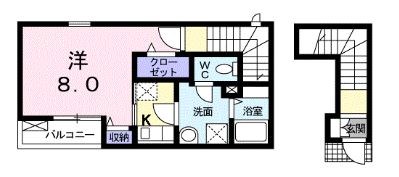 フェアリーガーデン 間取り図