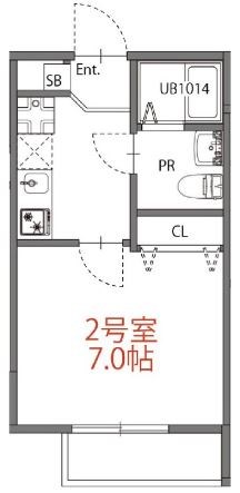 マキシムーン菊名 間取り図