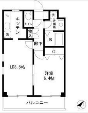 フォレストワン 間取り図