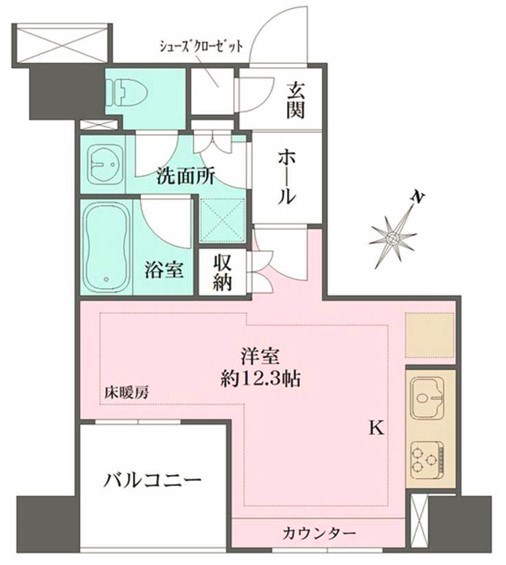 べリスタ横浜 間取り図