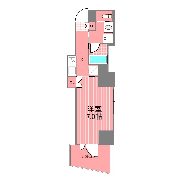 ズーム川崎イースト  間取り図