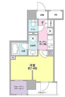 ルメイユ横浜関内 間取り図