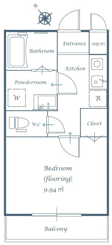 ラヴォルテ 間取り図