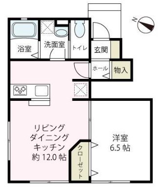 エルメゾンネクスト 間取り図