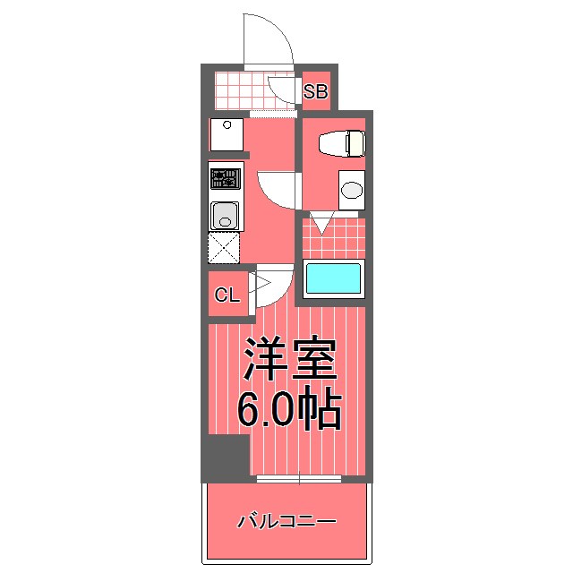 エルスタンザ大口 間取り図