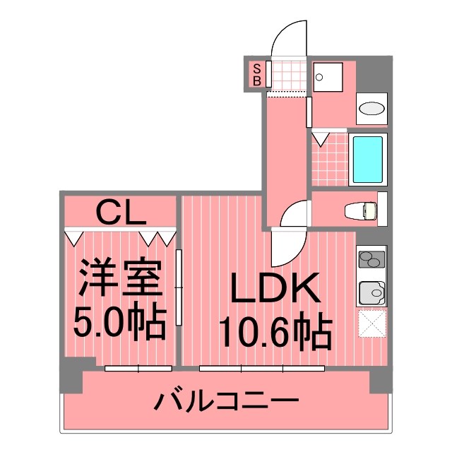 フロレスタヨコハマネギシ 間取り図