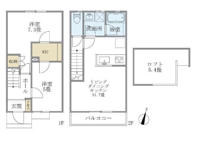 アーブルテラス  間取り図