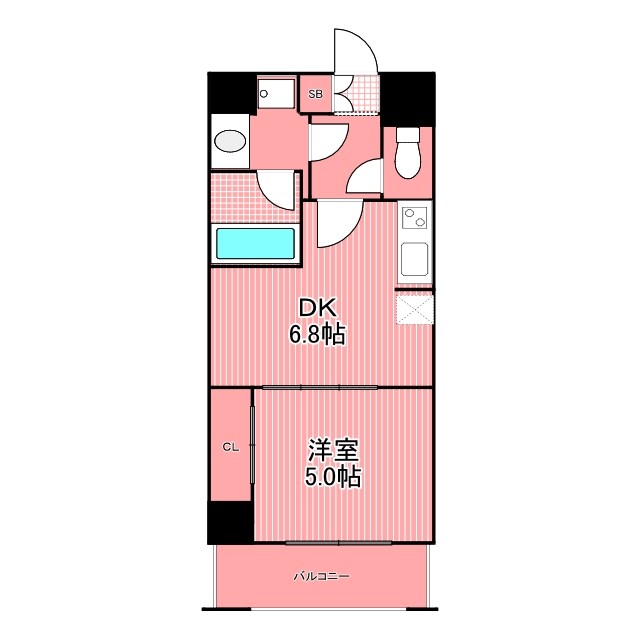 ルジャルダン横濱関内 間取り図