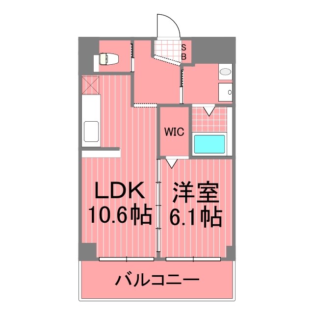 コンフォーティア東戸塚 間取り図