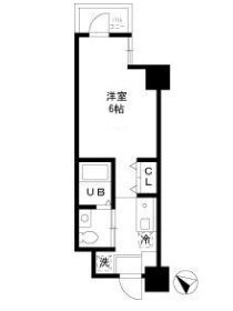 ドゥシェルワン 間取り図