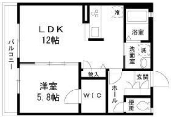 コンフォートハイム戸塚 間取り図