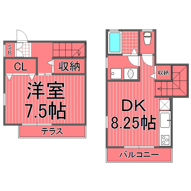 マメゾン菊名 間取り図